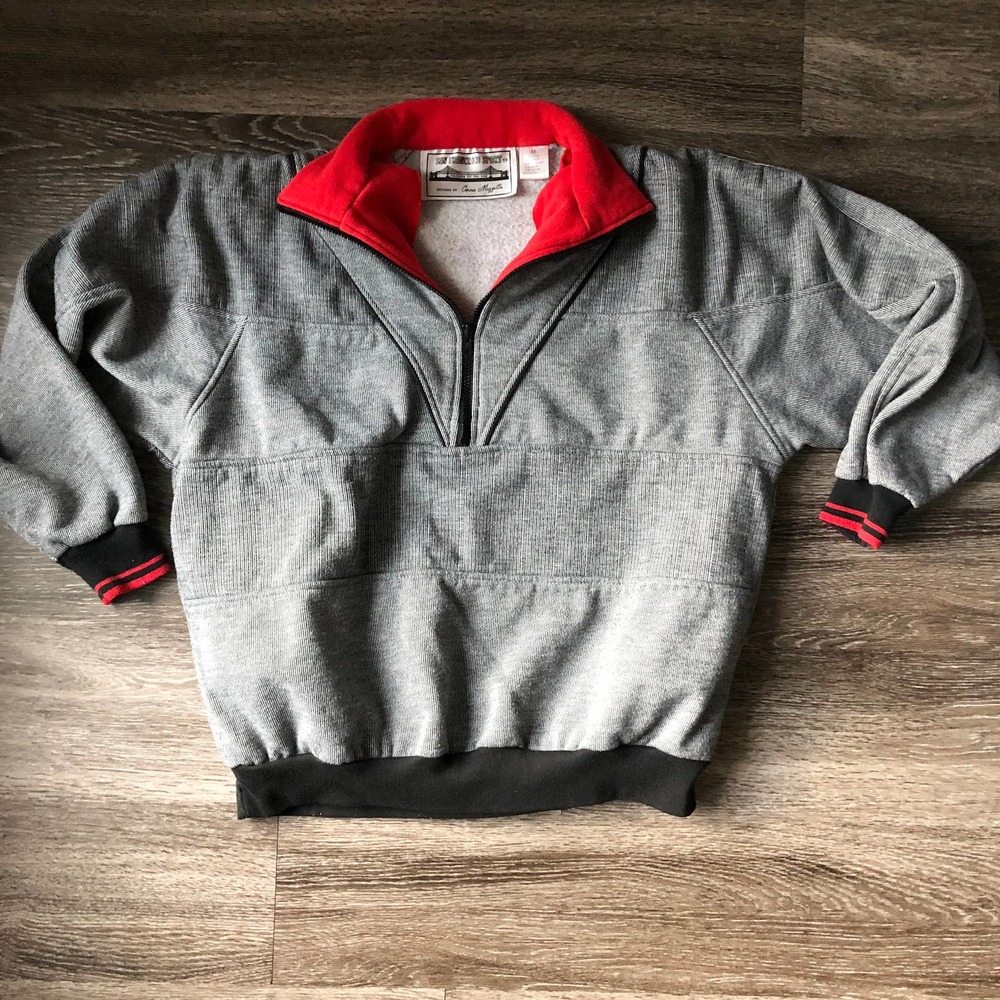 Vintage 80s San Fransisco Sport Cropped Sweatshirt